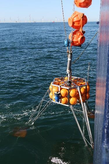 Oceanographic measurements Several moorings deployed in close vicinity to FINO1 and the