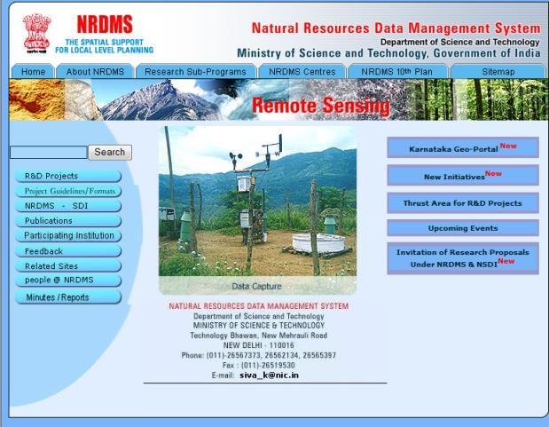 GIS Portal of various