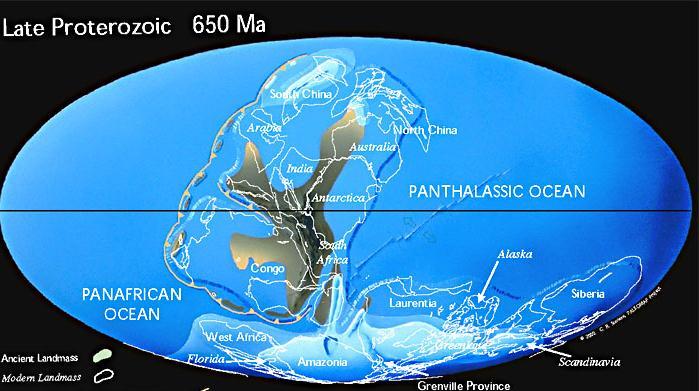 The Proterozoic: The Earth Through Time No life possible as the Earth initially forms 4.6 billion years ago.