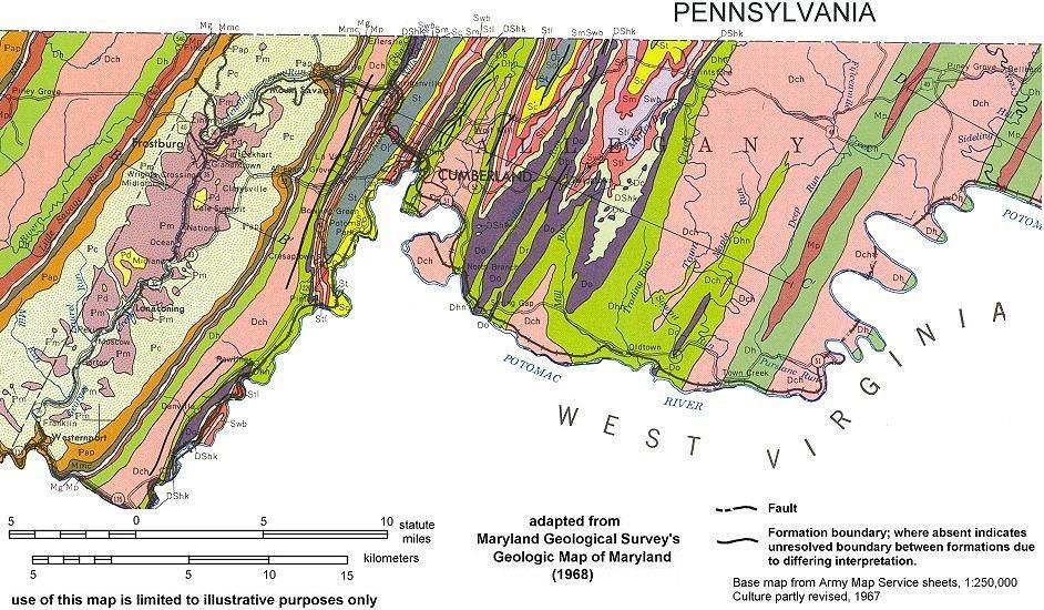 The Marcellus also underlies much of Allegany County.