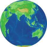 It divides the earth into half spheres, or hemispheres. Everything north of the Equator is in the Northern Hemisphere.