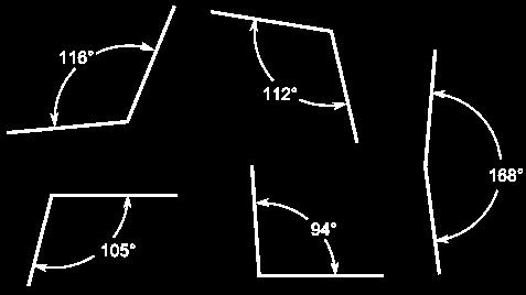 3/ Angle An angle is an amount of turn 3/ Right angles ONE right angle measures exactly 90 0 TWO right angles measure exactly 80 0 This is called a half-turn Angles in shapes Triangle - 3 angles