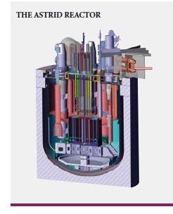 Advanced Sodium Technological Reactor for Industrial Demonstration GEN IV SFR Demonstrator 600 MWe Pool type Enhanced safety features : Innovative core design (CFV concept) proposed with the