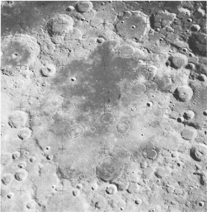 17,172 HEAD ET AL.: LUNAR IMPACT BASINS Fig. 26b. Mare Smythii (Apollo 15 photograph AS15-12992).