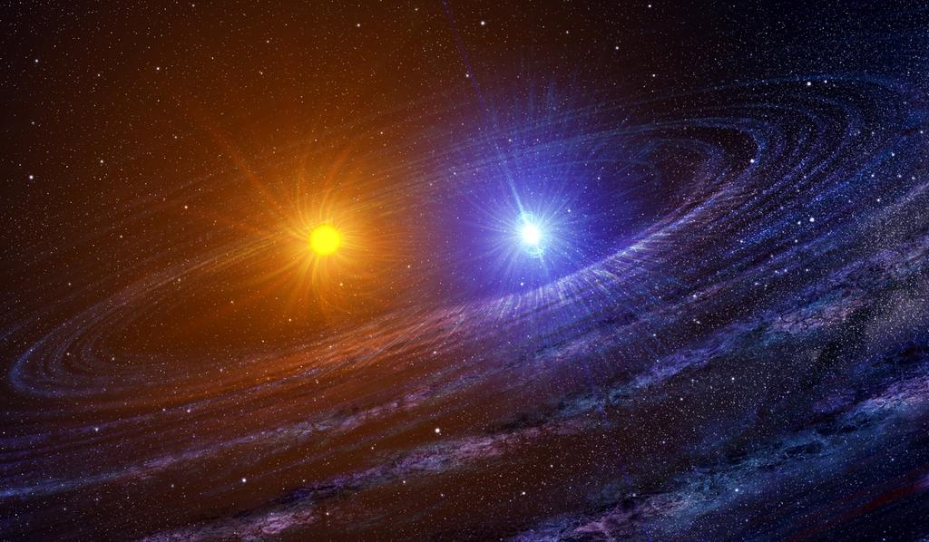 Type Ia supernovae occur in binary star systems.