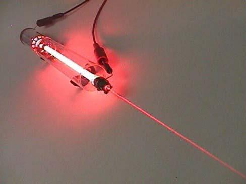 Helium-Neon Laser Commercial He-Ne Lasers Wavelength: Output Power: Beam Diameter: