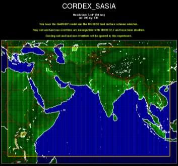 Regional Climate Modeling (RCM) for Bangladesh over CORDEX: South
