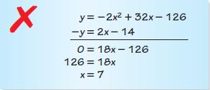 24. x 2 + y 2 = 5 x + y = 1 In Exercises 27 34, solve the system by elimination. (See Example 3.) 29.