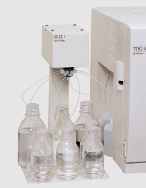 SCA-130-309 Automated reagent preparation eliminates any contamination of the reagent solutions and minimizes the blank value of the instrument.