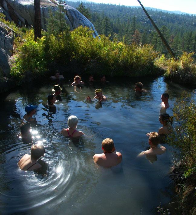 At Little Eden Hot Spring, perched on a
