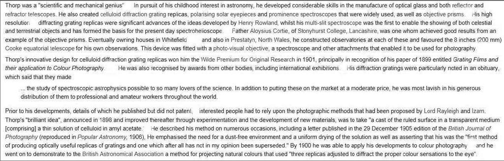 ( LA) His obituary from the Royal Astronomical Society (elected 1902) is here and tells an amazing story. http://articles.adsabs.harvard.edu/full/gif/1915mnras..7 5..250.