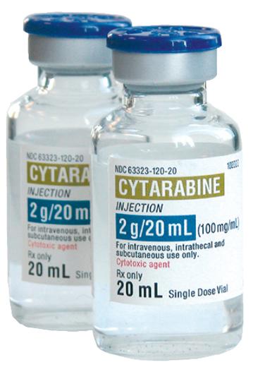 An Example of a Critical Medicine Shortage Cytarabine In the past year, the US experienced shortages of the critical drug, cytarabine, due to manufacturer production problems.