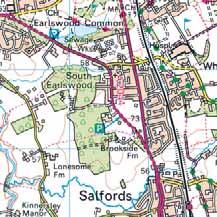 A map can allow you to accurately plan a journey, giving a good idea of landmarks and features you will pass along the route, as well as how far you will be travelling.