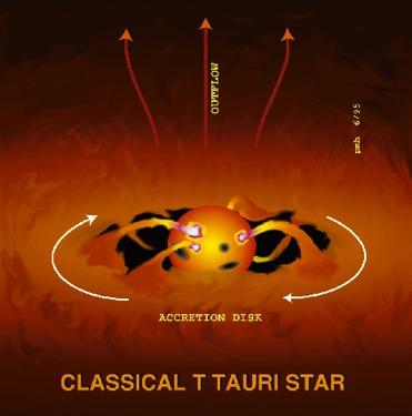 From a protostar to a young star: