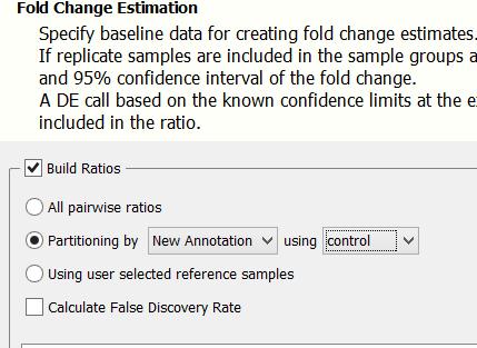 Gene Expressin Data Analysis Guidelines Hw t d it in nslver: T-test and FDR In the Fld-Change Estimatin windw (see Figure 11), select the apprpriate ptin fr building ratis.
