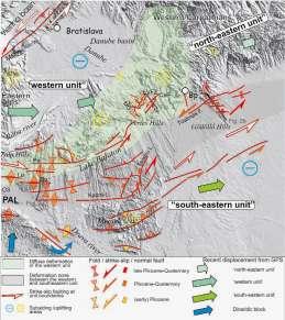 Dunaföldvar Due to landslides Due to active fault zones and