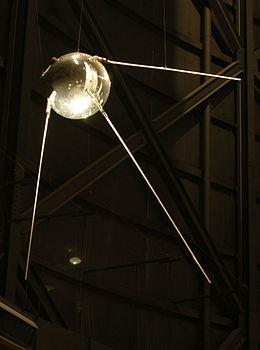 Gap largely bridged First artificial satellite Sputnik launched