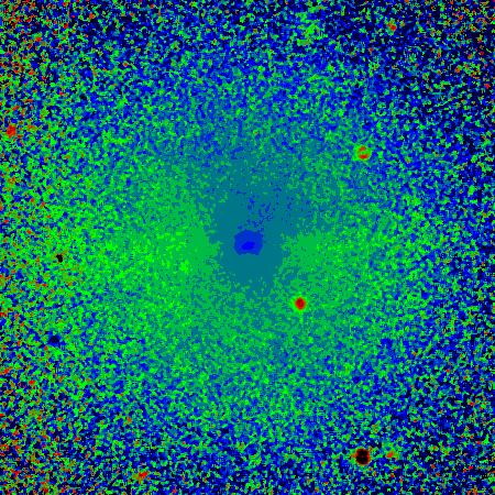 1.5 1.7 1.9 2.1 2.2 2.4 2.6 2.8 3.0 R. Salinas et al.: Kinematic properties of the field elliptical NGC 7507 15 N E Fig. 4. C R color image of NGC 7507 based on the short exposures.