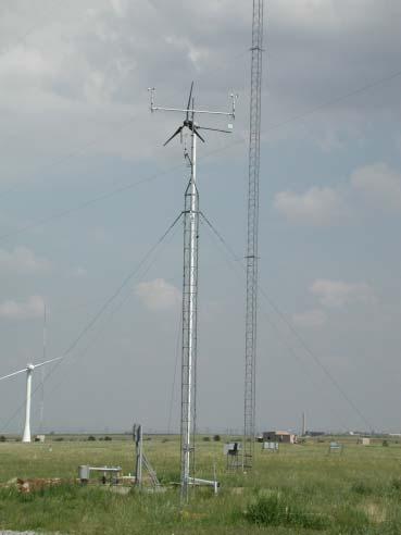 Figure 13. Picture taken from the meteorological tower. (Picture not taken during test.