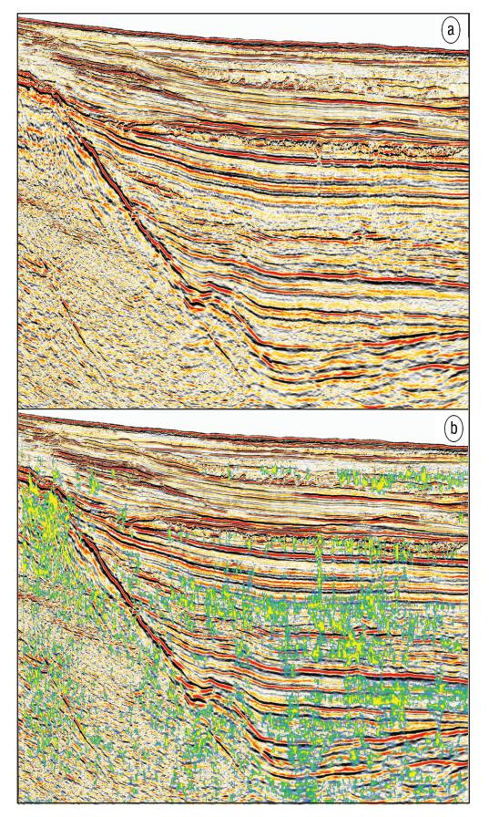 T h e B l a c k S e a r e g i o n Figure 7. Attribute expression of the Upper Miocene clastics based on 3D seismic data. (Approximate location on Figure 2.) Figure 6.