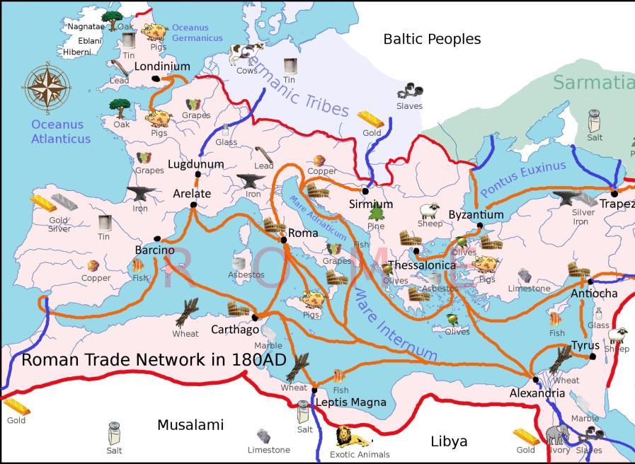 Present: Europe has extensive trade within it s own borders with a common currency between