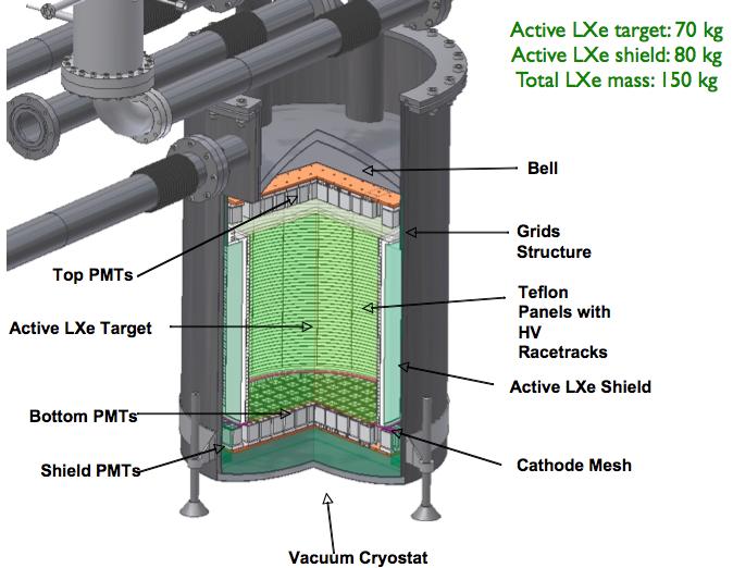 ΙΙΙ. Detectors Liquid Noble Gas Detectors XENON100 main detector features 242 Photomultiplier