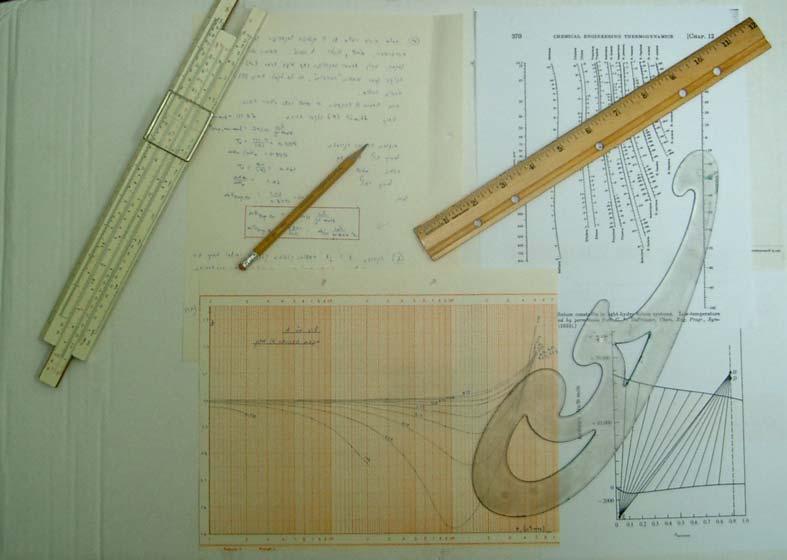 Figure 1 CRE Student Tools in 1950s and Early 1960s C.