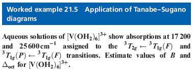 transition energies be E 2 = 25 600 cm 1 and E 1 = 17 200 cm 1.