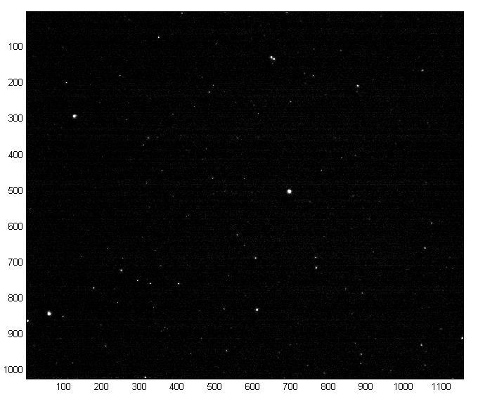 NSC-1 Star Field Images More than 50 stars