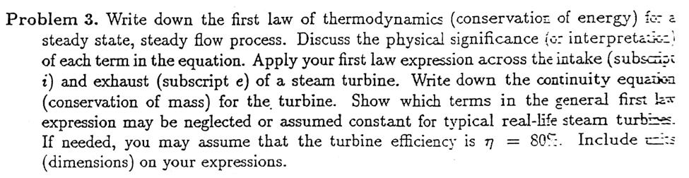 Qualifying Exam Spring 1992 Thermodynamics This portion of the