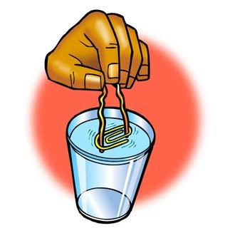 ENGAGE 1. Do a demonstration to show water s surface tension. Either do the following demonstration for students or show them the video Water s surface tension at www.middleschoolchemistry.