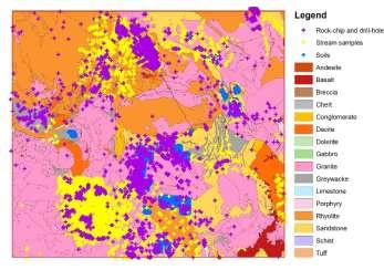 Data Available Mineral occurrence data Geological mapping Queensland