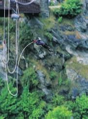 Real-World Problem Bungee jumping is a sport that involves jumping off buildings and bridges with only an elastic cord attached to your body to prevent you from falling to the ground.