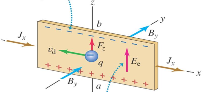 Magnetic Force on a Current-Carrying Conductor The electrons drift along the wire because