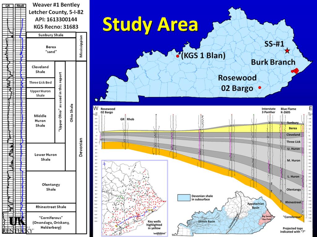 Presenter s notes: Initially, the Burk Branch Site in southwest Pike County, eastern Kentucky was identified.