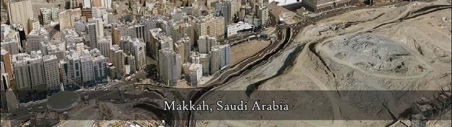 4 DEM and Orthophoto of Makkah in 2007 Pictometry used the same data to produce a Digital Elevation Model (DEM) and orthophoto with a resolution of 10 cm.