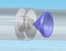 Use of COMSOL FTF has to be activated in the flame region.