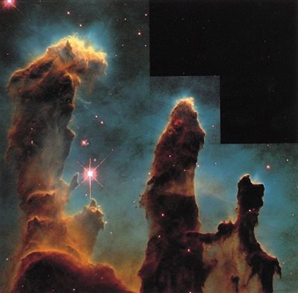 Protostar Formation from a Dark Nebula in Constellation Serpens Stars form at
