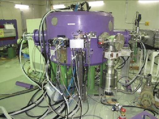 Injector Cyclotron Type Beam Energy Ion Source Extraction Radius AVF cyclotron 10 MeV Internal PIG (LaB 6 Cathode) 300 mm