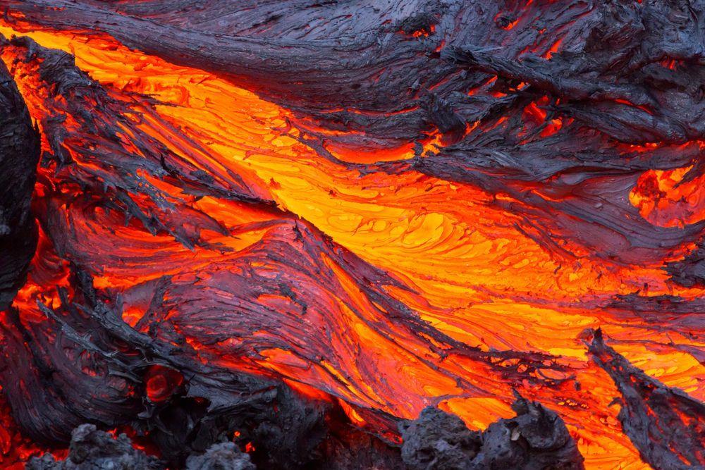 Lava Lava is the molten rock expelled by a volcano during an eruption. The resulting rock after solidification and cooling is also called lava.
