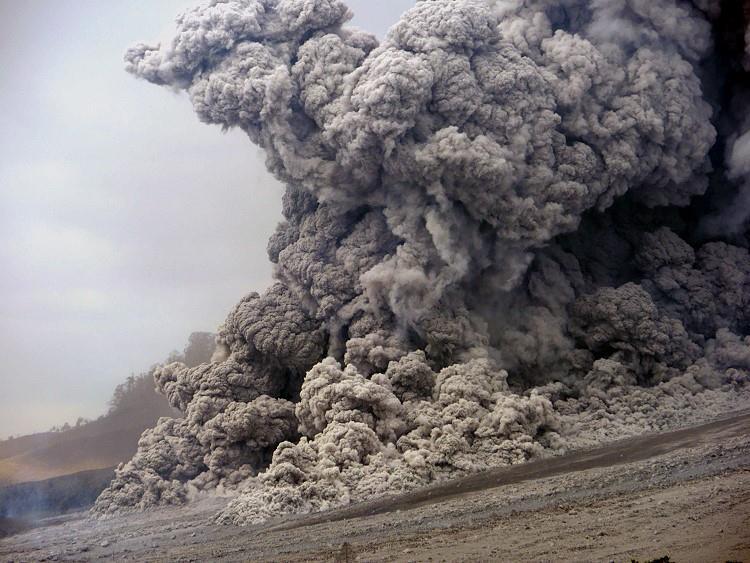 Pyroclastic Flow A dense, destructive mass of very hot ash, lava fragments, and