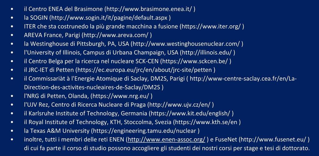 Broad possibilities for research theses in Italy