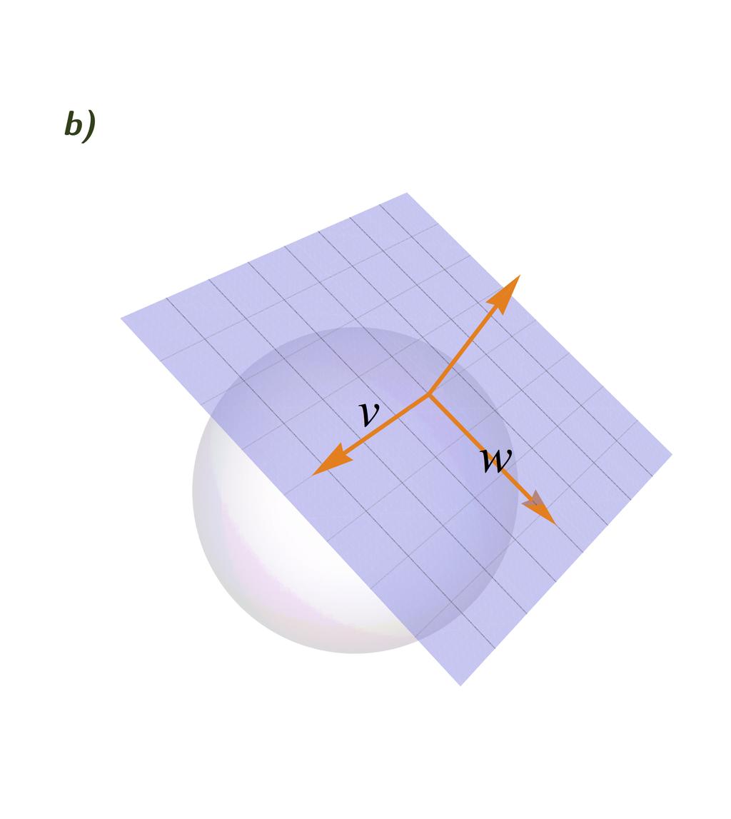 20 Davide Cuccato et al. orthogonal projection of a vector in R3 into the 2-dimensional subspace of R3 that is orthogonal to the unit vector x.