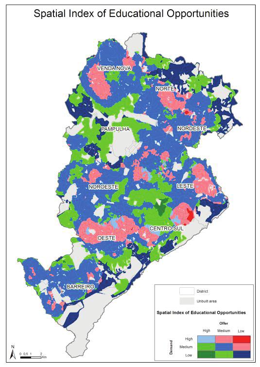 Spatial Index of Educational Opportunities Rio de