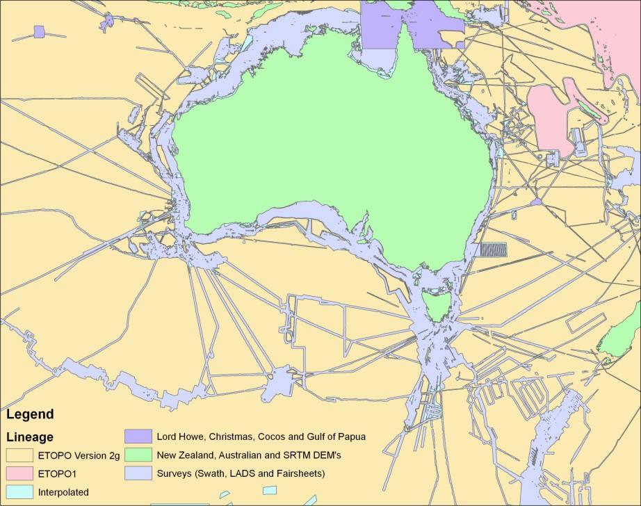 Grid updating work Geoscience Australia s