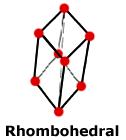 4. Trigonal (Rhombohedral) System 61 One Bravais lattice