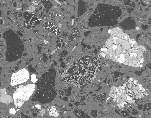 A E A B A: fine grained kaolinite (Al 2 Si 2 O 5 (OH) 4 ) and quartz (SiO 2 ) inclusions in coal B: coarse/fine grained subarkosic sandstone rock (quartz, feldspar (KAlSi 3 O 8 ), mica (KAl 3 Si 3 O