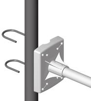 Assemble the wind direction pointer on the top of the wind sensor.