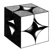 6. Vanadiu etal has a density of 6.11 g/c. Assuing the vanadiu atoic radius is 1. Å, is the vanadiu unit cell siple cubic, body-centered cubic, or face-centered cubic?