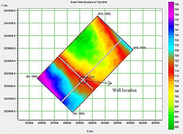 6 Case Study 6.1- Field Information Case study was done on a filed located in Persian Gulf with 242 square kilometers area and reservoir depth between 820 to 880 meters.